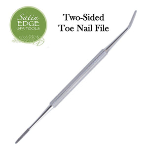 Satin Edge Two-Sided Toe Nail File (SE-2078)