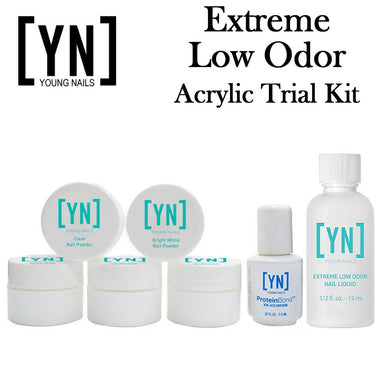 Young Nails Extreme Low Odor Acrylic Trial Kit (KTTELO)