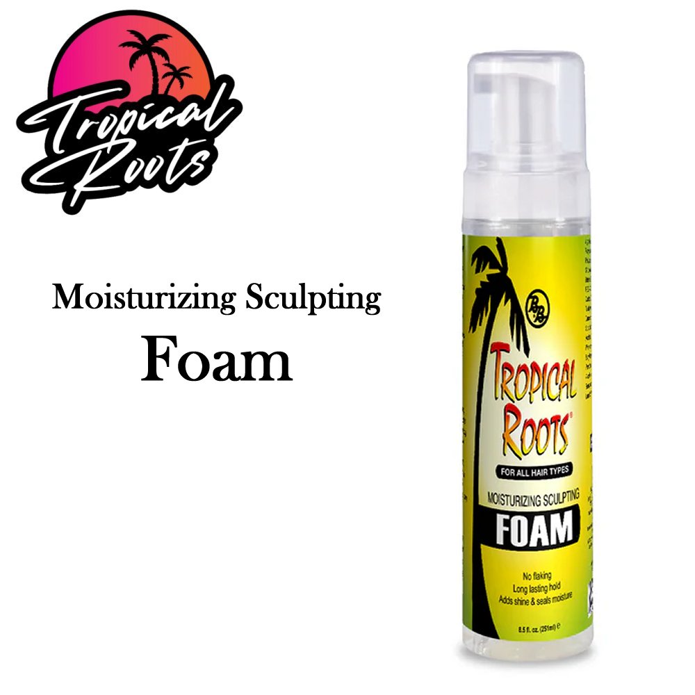 BB Tropical Roots Moisturizing Sculpting Foam, 8.5 oz