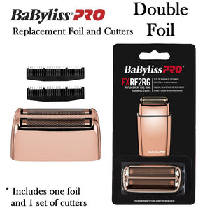 BaByliss PRO Double Foil Replacement Head and Cutters (Assorted Colors)