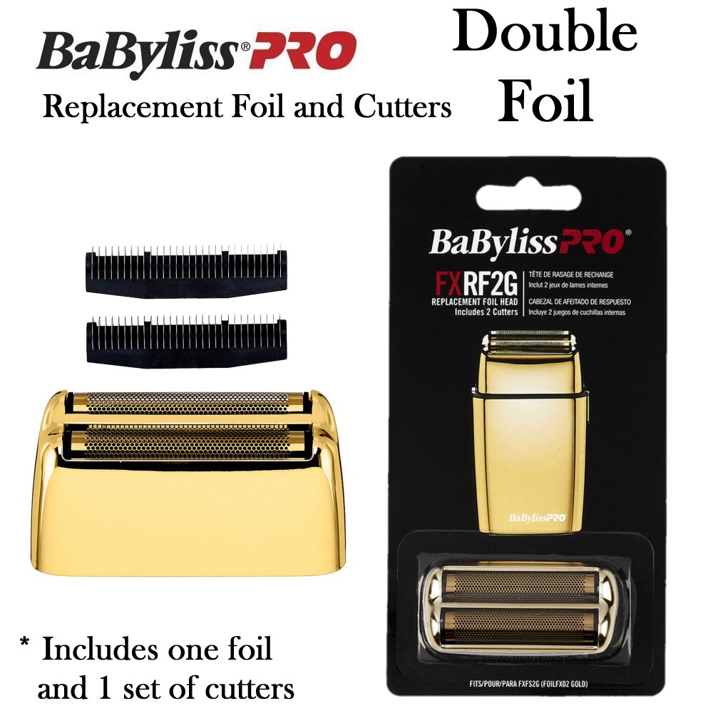 BaByliss PRO Double Foil Replacement Head and Cutters (Assorted Colors)