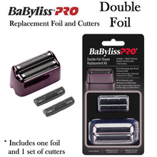 BaByliss PRO Double Foil Replacement Head and Cutters (Assorted Colors)