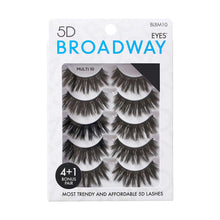 Broadway Eyelash, 5D Eyes Lash Multi Pack, 20+ Styles