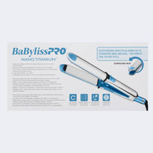 BabylissPro Nano Titanium 1½" Prima Stainless Steel Styling Iron