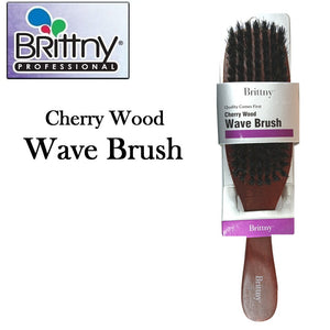 Brittny Brush, Cherry Wood Wave Brush (BR56201)