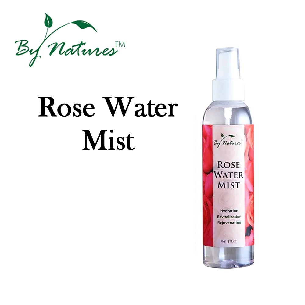 By Natures Rose Water Mist, 6 oz