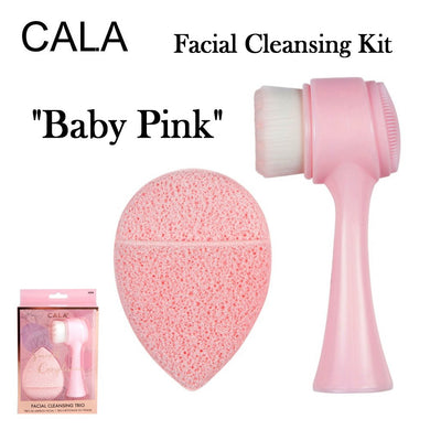 Cala Facial Cleansing Kit, Baby Pink (67518)