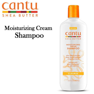 Cantu Moisturizing Cream Shampoo with Shea Butter, 13.5 oz