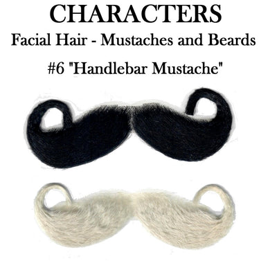 Characters Facial Hair, Mustache #6 