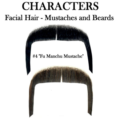 Characters Facial Hair, Mustache #4 