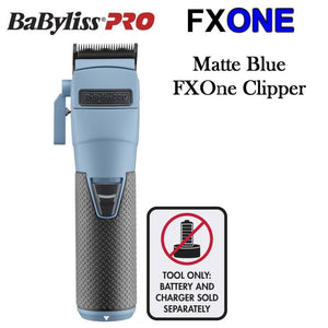 BabylissPro FXOne Matte Blue Clipper (LFX899BC) - Tool Only