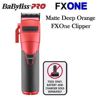 BabylissPro FXOne Matte Deep Orange Clipper (LFX899OC) - Tool Only