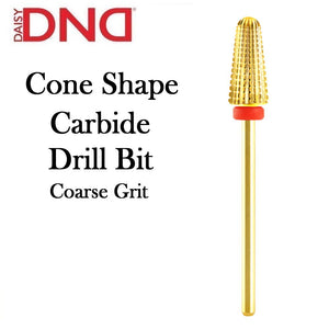 DND Drill Bit, Cone Shape Coarse Gold Carbide Drill Bit (B52C-Gold)