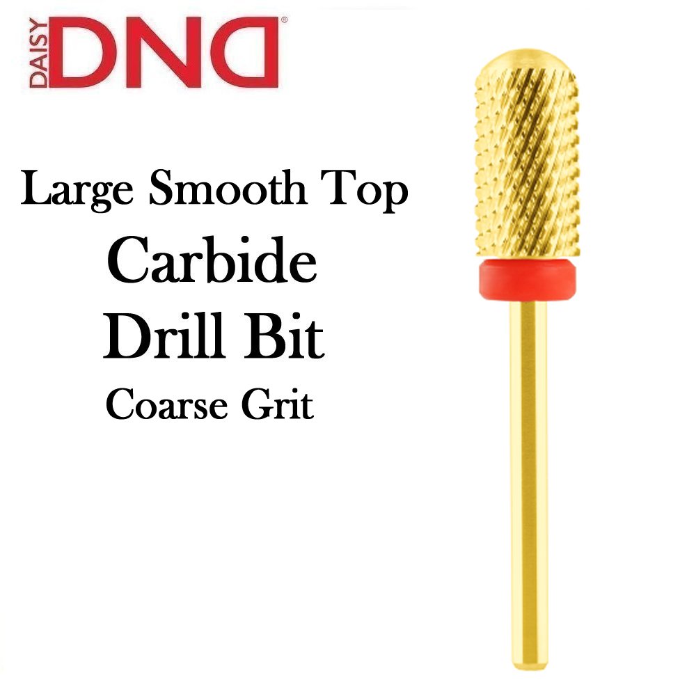 DND Drill Bit, Large Smooth Top Coarse Gold Carbide Drill Bit (C-Gold)