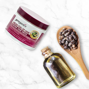Groganics Head Full of Hair Creme Hair Dress, 6 oz