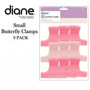 Diane Clips, Small Butterfly Clamps, 9-Pack (D14F)