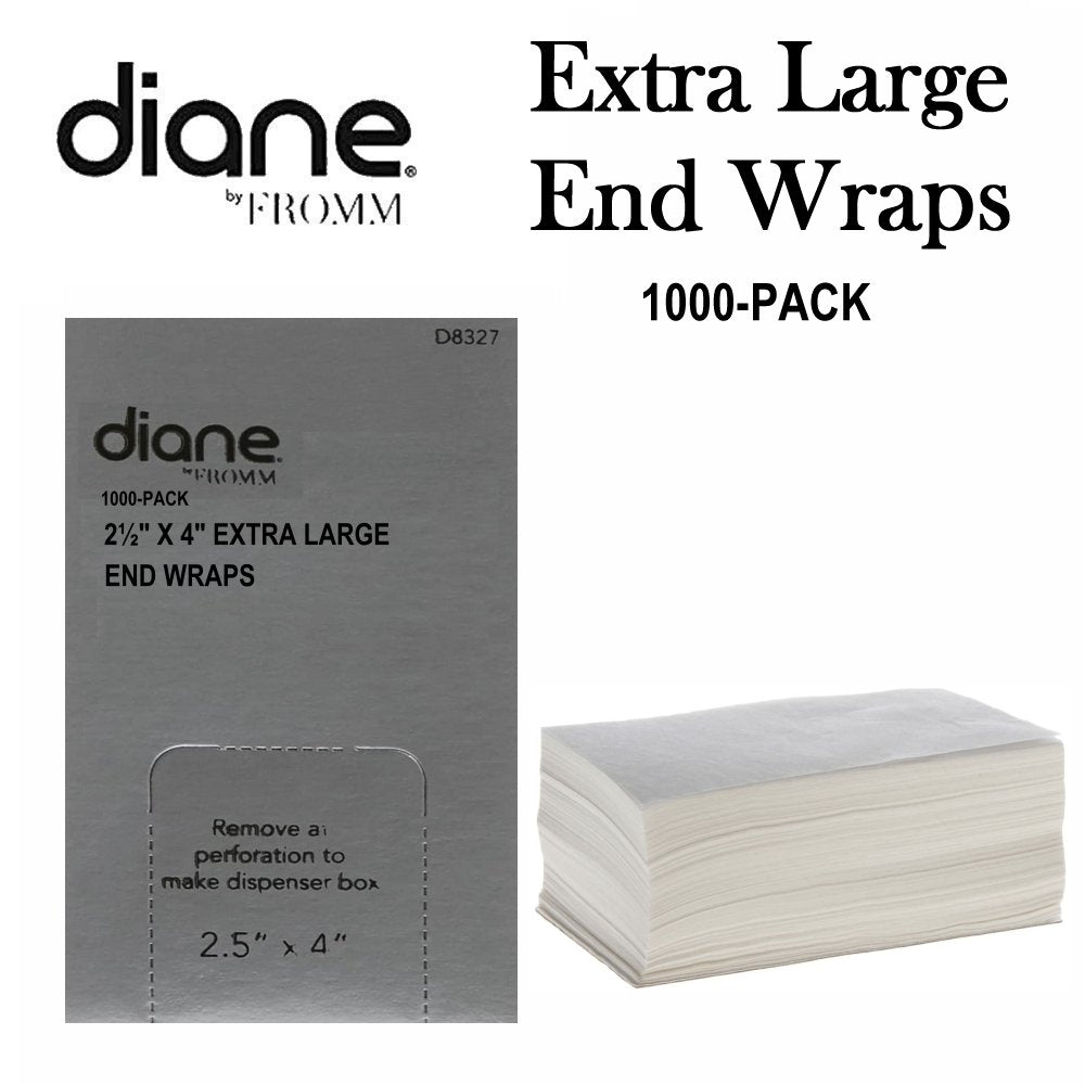 Diane Extra Large End Wraps, 1000 pieces (D8327)