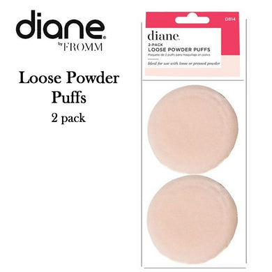 Diane Lose Powder Puffs 2 Pack (D814)