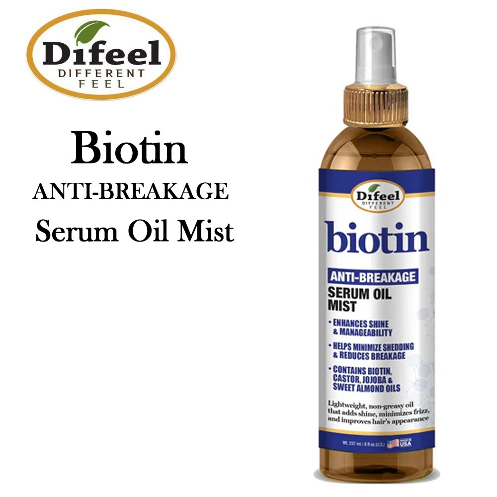 Difeel Biotin Anti-Breakage Serum Oil Mist, 8 oz