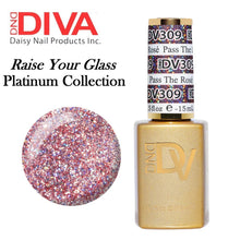 DND DIVA Duo Matching Gel Polish & Nail Lacquer (#291 - #327) "Raise Your Glass"