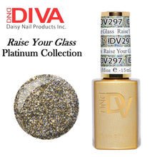 DND DIVA Duo Matching Gel Polish & Nail Lacquer (#291 - #327) "Raise Your Glass"