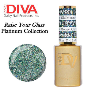 DND DIVA Duo Matching Gel Polish & Nail Lacquer (#291 - #327) "Raise Your Glass"