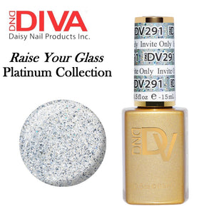 DND DIVA Duo Matching Gel Polish & Nail Lacquer (#291 - #327) "Raise Your Glass"