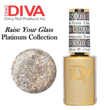 DND DIVA Duo Matching Gel Polish & Nail Lacquer (#291 - #327) "Raise Your Glass"