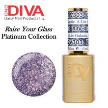 DND DIVA Duo Matching Gel Polish & Nail Lacquer (#291 - #327) "Raise Your Glass"