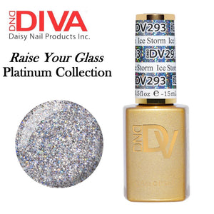 DND DIVA Duo Matching Gel Polish & Nail Lacquer (#291 - #327) "Raise Your Glass"