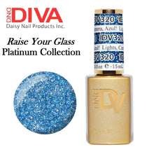 DND DIVA Duo Matching Gel Polish & Nail Lacquer (#291 - #327) "Raise Your Glass"