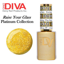 DND DIVA Duo Matching Gel Polish & Nail Lacquer (#291 - #327) "Raise Your Glass"