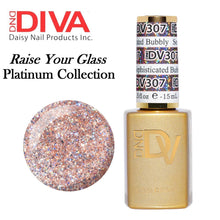 DND DIVA Duo Matching Gel Polish & Nail Lacquer (#291 - #327) "Raise Your Glass"