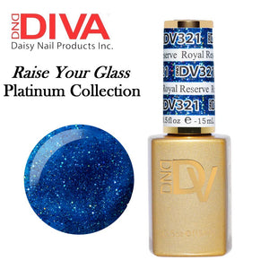 DND DIVA Duo Matching Gel Polish & Nail Lacquer (#291 - #327) "Raise Your Glass"