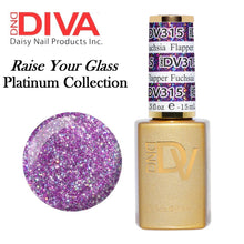 DND DIVA Duo Matching Gel Polish & Nail Lacquer (#291 - #327) "Raise Your Glass"