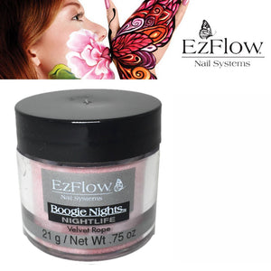 EZ Flow Acrylic Powders "Boogie Nights Collection", 0.75 oz