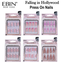 Ebin New York Falling in Hollywood Press on Nails