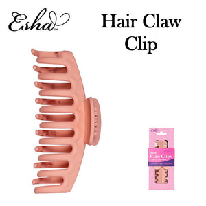 Esha Hair Claw Clip, Light Brown