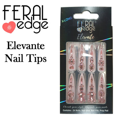 Feral Edge Nail Tips, Obsessed-01