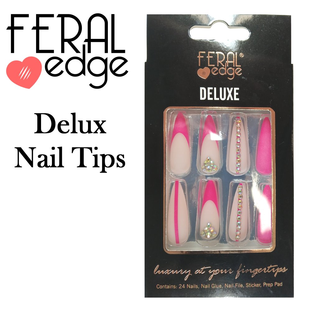 Feral Edge Nail Tips, Deluxe 25