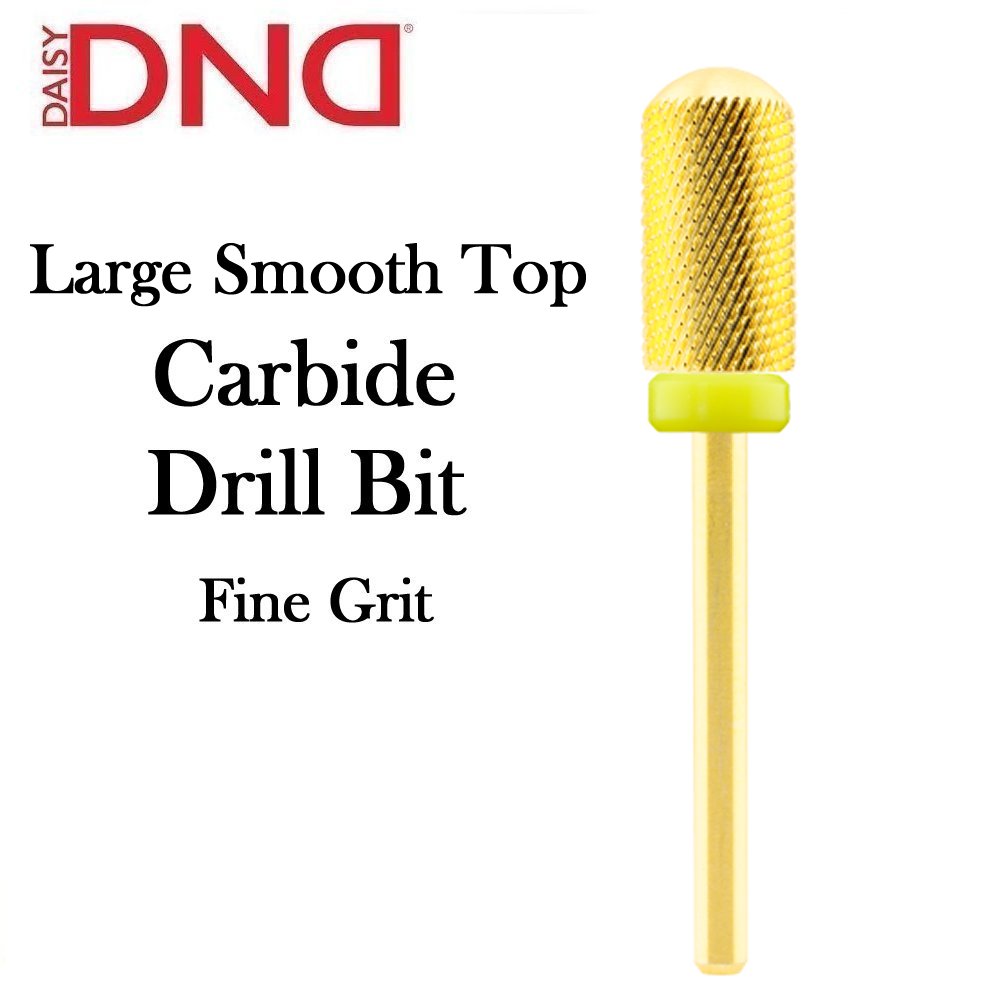 DND Drill Bit, Large Smooth Top Fine Gold Carbide Drill Bit (F-Gold)