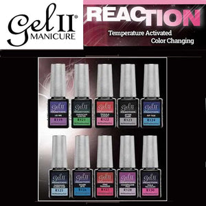 Gel II Reaction Gel Polishes (R119-R217) / Cat Eye (R235-R240)