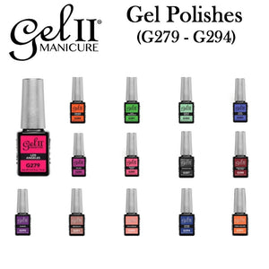 Gel II Gel Polishes (G279-G294)