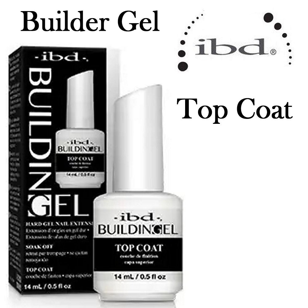 IBD Building Gel Top Coat, 0.5 oz