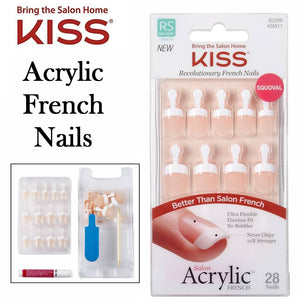 KISS Acrylic French Nails - KSA11