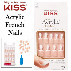 KISS Acrylic French Nails - KSA06