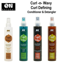 On Natural Curl -n- Wavy Curl Defining Conditioner & Detangler