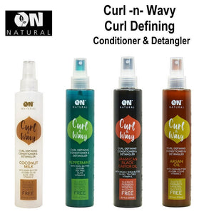 On Natural Curl -n- Wavy Curl Defining Conditioner & Detangler