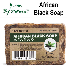 By Natures African Black Soap, 3.5 oz