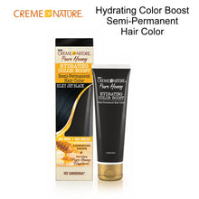 Creme of Nature Pure Honey Hydrating Color Boost Semi-Permanent Hair Color, 3oz